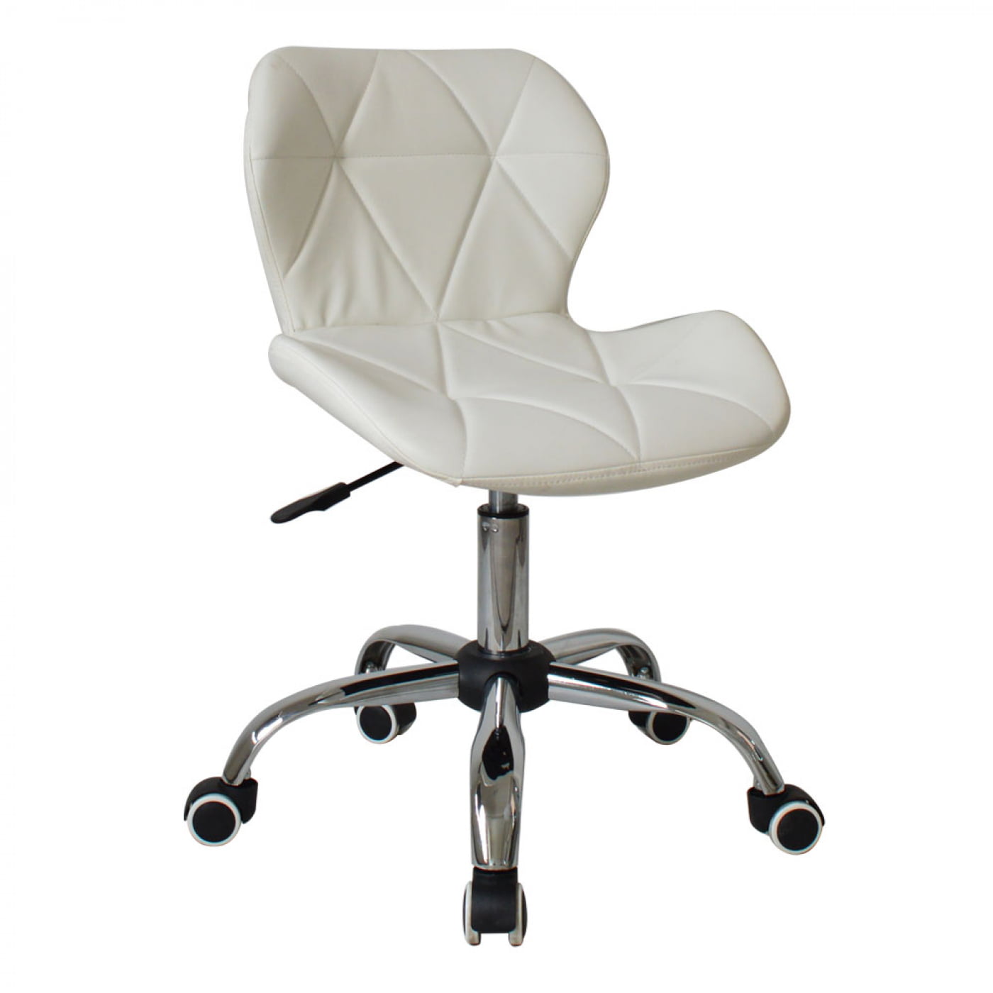 suiker Blind Vochtig Bureaustoel modern design - directiestoel - hoogte verstelbaar - wit -  Meubel Plein