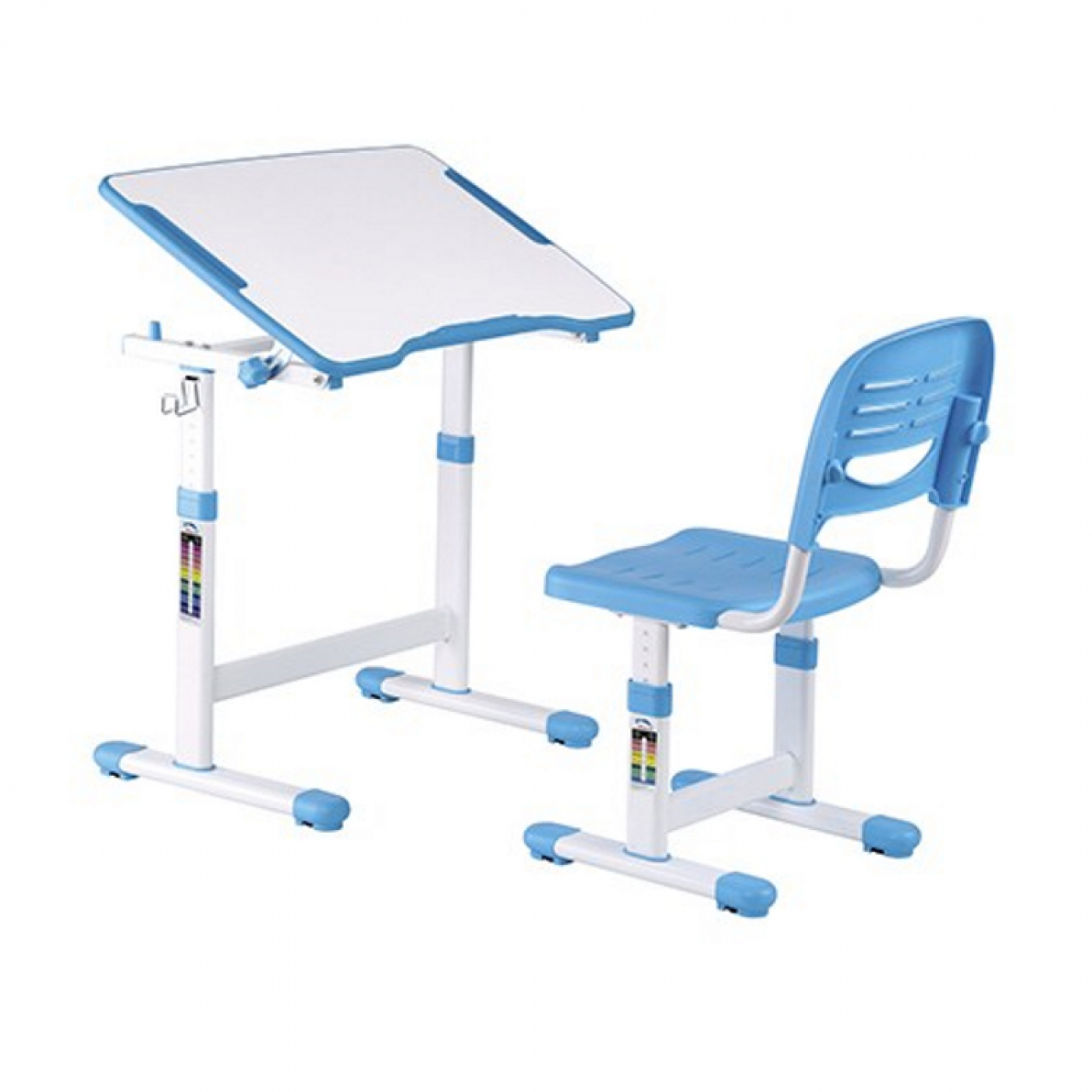 assistent bevel ontgrendelen Bureau kinderen met bureaustoel - tekentafel - ergonomisch in hoogte  verstelbaar - Meubel Plein