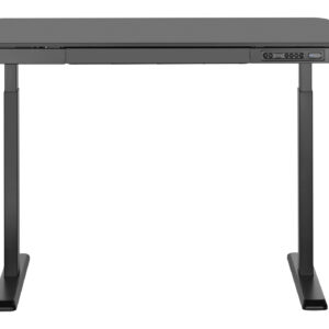 VDD Gaming Bureau Premium - Zit sta Bureau - Elektrisch in Hoogte verstelbaar - Gaming Bureau - Desk - Gaming Desk - Ergonomisch Verstelbaar bureau - Incl. Ingebouwde USB C en USB A